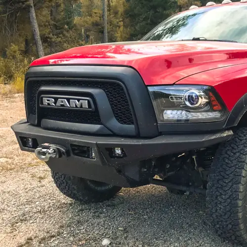 Thuren Fabrication - TF-FBMPR-1012PWAEV | Thuren Fabrication Modular Front Bumper For Ram Power Wagon | For AEV Highmark Fenders