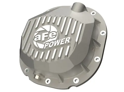 Afe - Advance Flow Engineering - 46-71410A | aFe Power Street Series Rear Differential Cover, Raw With Machined Fins For Ford F-150 (Ford 8.8")