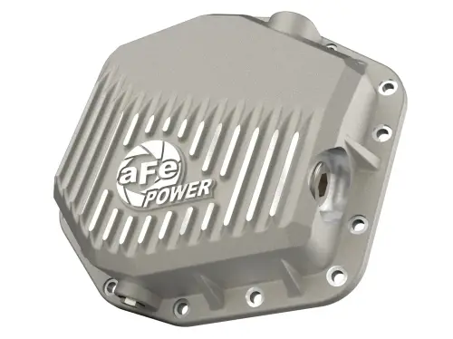 Afe - Advance Flow Engineering - 46-71460A | aFe Power Street Series Rear Differential Cover, Raw With Machined Fins For Ford Bronco Raptor (Dana M235)