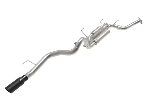 Afe - Advance Flow Engineering - 49-36080-B | aFe Power Vulcan Series 2-1/2 To 3 Inch, 304 Stainless Steel Cat-Back Exhaust System With Black Tip For Toyota 4Runner L4-2.4L (t)