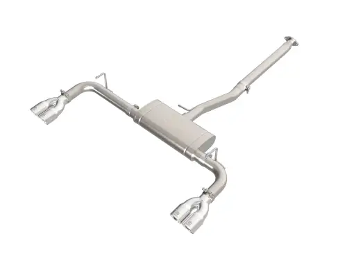 Afe - Advance Flow Engineering - 49-36084-P | aFe Power Takeda 2-1/2 Inch, 304 Stainless Steel Cat-Back Exhaust System With Polished Tip For Lexus NX250 L4-2.5L
