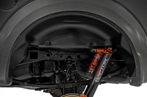 Rough Country - 4524A | Rough Country Rear Wheel Well Liners For Ford F-150 Raptor 4WD