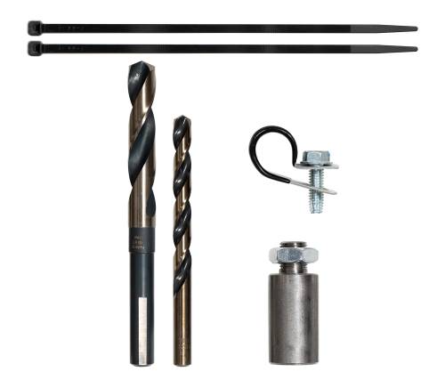 Carli Suspension - CS-DATB-14-R-PWHK | Carli Suspension Extended Rear Track Bar Hardware Kit For Ram Power Wagon