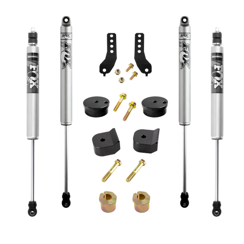 Kryptonite - KRFD17STAGE1FOX | Kryptonite Stage 1 Leveling Kit With Fox Shocks For Ford F-250/F-350 Super Duty