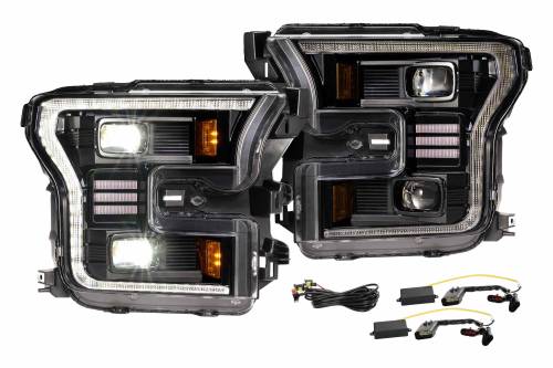 Morimoto - LF550.2 | Morimoto XB Hybrid LED Headlights For Ford F-150 / Raptor | Pair