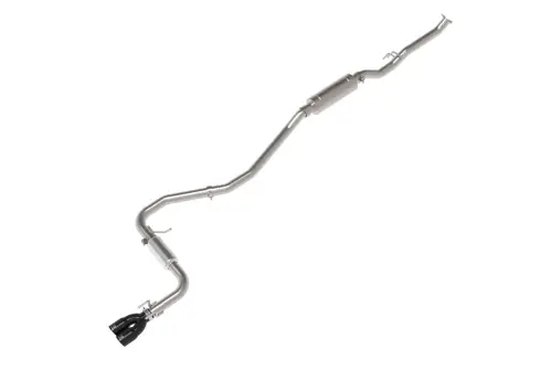 Afe - Advance Flow Engineering - 49-36631-B | aFe Power Takeda 2-1/2 Inch, 304 Stainless Steel Cat-Back Exhaust System With Black Tip For Honda Civic Sport Hatchback L4-2.0L