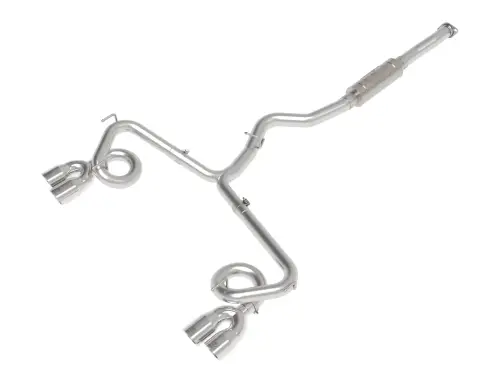Afe - Advance Flow Engineering - 49-36810-P | aFe Power Takeda 2-1/2 Inch, 304 Stainless Steel Cat-Back Exhaust System With Polished Tip For Subaru WRX/STI H4-2.0/2.5L (t)