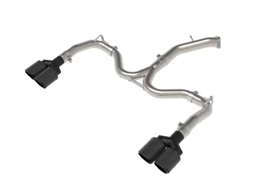 Afe - Advance Flow Engineering - 49-37039-C | aFe Power Takeda 3 To 2-1/2 Inch, 304 Stainless Steel Axle-Back Exhaust System With Carbon Fiber Tips For Kia Forte GT L4-1.6L (t)