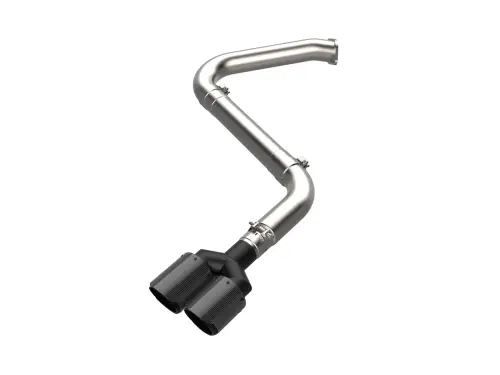 Afe - Advance Flow Engineering - 49-37045-C | aFe Power Takeda 3 Inch 304 Stainless Steel Axle-Back Exhaust System With Carbon Fiber Tip For Hyundai Elantra N Line L4-1.6L (t)