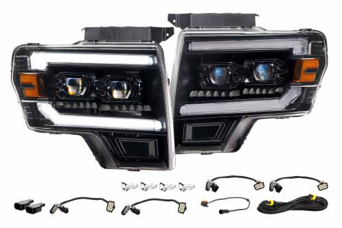 Morimoto - LF2-506Y | Morimoto XB Evo Hybrid LED Headlights For Ford F-150 / Ford SVT Raptor