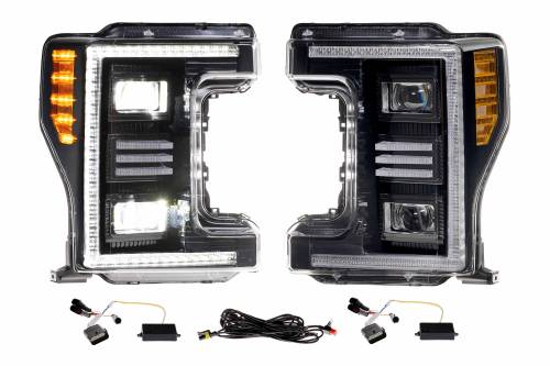 Morimoto - LF554.2 | Morimoto XB Hybrid LED Headlights For Ford F-250 / F-350 / F-450 Super Duty