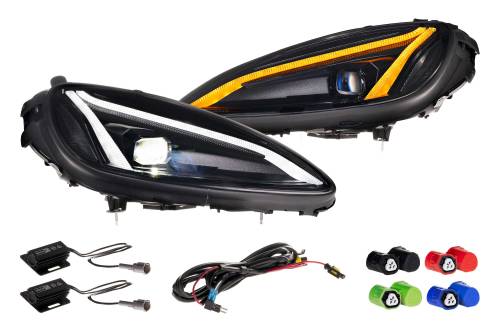 Morimoto - LF2-778 | Morimoto XB LED Headlights For Chevrolet Corvette C6 | Gen II