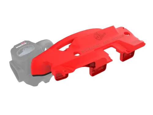 Afe - Advance Flow Engineering - 50-70119AR | aFe Power Dynamic Air Scoop XL (D.A.S. XL) For Intake Kits 50-70119D And 50-70119R | Red Edition
