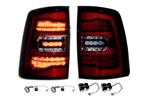 Morimoto - LF752 | Morimoto XB LED Tail Lights For Ram HD | Red