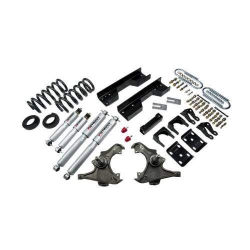 Belltech - 717SP | Belltech Complete 4-5/8 Lowering Kit with Street Performance Shocks