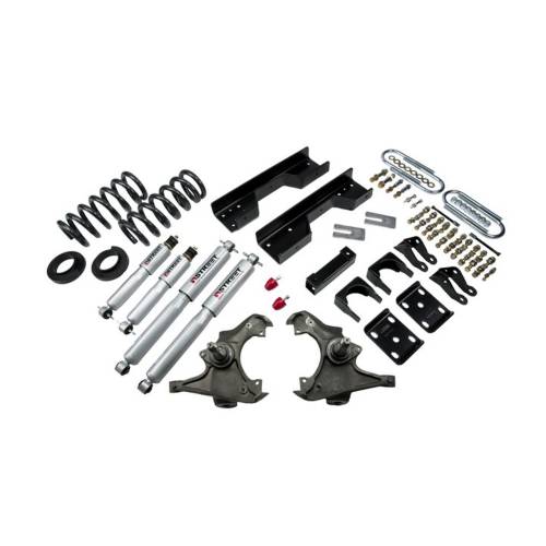 Belltech - 722SP | Belltech Complete 4-5/8 Lowering Kit with Street Performance Shocks