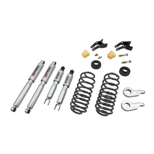 Belltech - 757SP | Belltech Complete 1-2/2-3 Lowering Kit with Street Performance Shocks