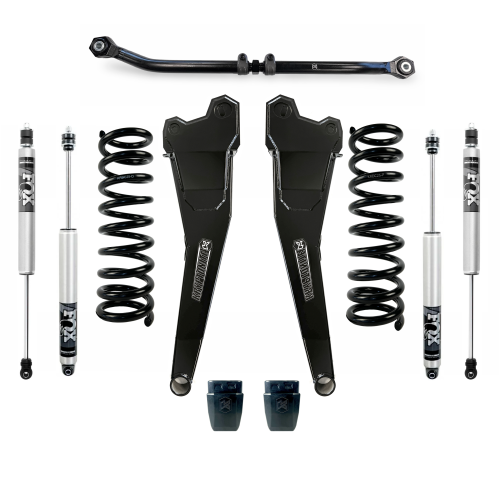 Kryptonite - KRDD14STAGE3FOX | Kryptonite Stage 3 Leveling Kit With Fox Shocks Ram 2500 4X4