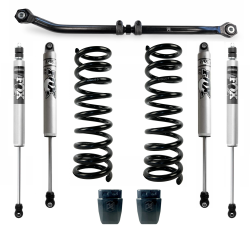 Kryptonite - KRDD13STAGE2FOX | Kryptonite Stage 2 Leveling Kit With Fox Shocks For Ram 3500