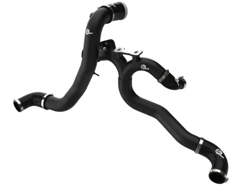 Afe - Advance Flow Engineering - 46-20804-B | aFe Power BladeRunner Aluminum Hot And Cold Charge Pipe Kit, Black For Genesis G70 V6-3.3L (tt)