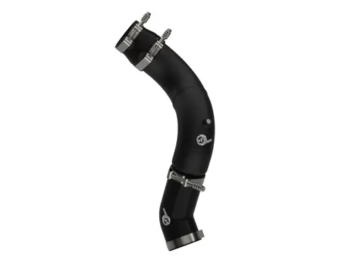 Afe - Advance Flow Engineering - 46-20819-B | aFe Power BladeRunner 3-1/2 Inch Aluminum Cold Charge Pipe Kit, Black For RAM Diesel Trucks 2500/3500 L6-6.7L (td)