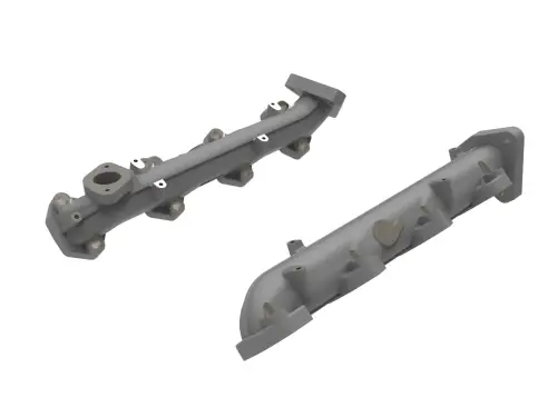 Afe - Advance Flow Engineering - 46-40174 | aFe Power Exhaust Manifold Ductile, Iron For Ford Diesel Trucks V8-6.7L (td)