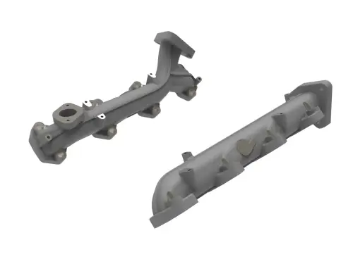 Afe - Advance Flow Engineering - 46-40184 | aFe Power Exhaust Manifold Ductile, Iron For Ford Diesel Trucks V8-6.7L (td)