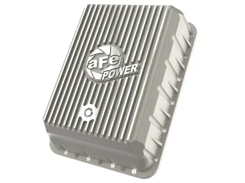 Afe - Advance Flow Engineering - 46-71500A | aFe Power Street Series Transmission Pan, Raw With Machined Fins For RAM 3500 L6-6.7L (td)
