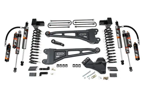 BDS Suspension - BDS1226FPE | BDS Suspension 4 Inch Lift Kit With Radius Arms For Ford F-450 Super Duty 4WD | Fox 2.5 Performance Elite Shocks