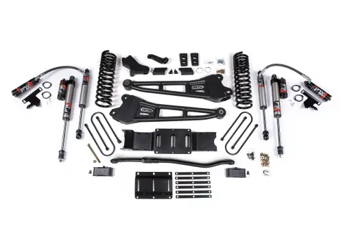 BDS Suspension - BDS2151FPE | BDS Suspension 4 Inch Lift Kit With Radius Arms For Ram 3500 4WD | 3 Inch Block Kit With Overload | Fox 2.5 Performance Elite Shocks | Diesel