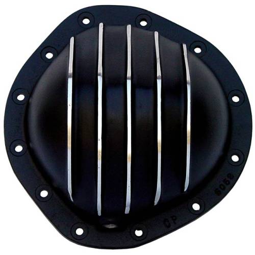 PML Covers - 6058-B | PML Covers GM 8.875 12 Bolt Truck Rear Differential Cover For Ford Chevrolet C10 / K10 / C20 / K20 / Blazer / Suburban 10/1500, 20/2500 & GMC Jimmy | Black Powder Coated