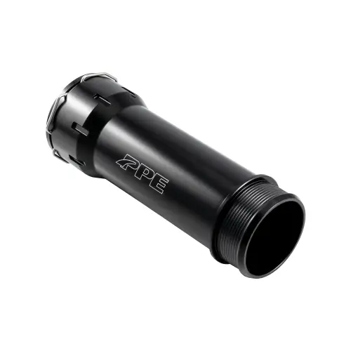 Pacific Performance Engineering - 115020420 | PPE Performance Turbo Resonator Delete, Fully CNC Machined For GM 3.0L Duramax | Black Finish