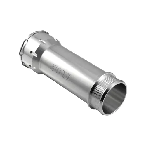 Pacific Performance Engineering - 115020400 | PPE Performance Turbo Resonator Delete, Fully CNC Machined For GM 3.0L Duramax | Raw Finish