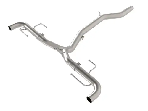 Afe - Advance Flow Engineering - 49-36906 | aFe Power MACH Force-Xp 3 Inch To 2-1/2 Inch 304 Stainless Steel Axle-Back Exhaust System For Alfa Romeo Stelvio L4-2.0L (t)