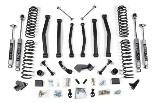 BDS Suspension - BDS1425H | BDS Suspension 4 Inch Lift Kit For Jeep Wrangler JK 2-Door | NX2 Nitro Series Shocks