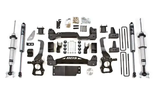 BDS Suspension - BDS1502FSR | BDS Suspension 4 Inch Lift Kit For Ford F-150 4WD | Fox 2.0 Strut