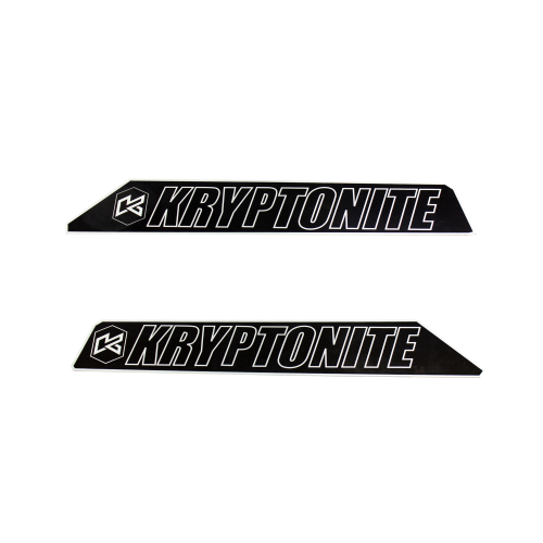 Kryptonite - KRUCA88/99PLATES | Kryptonite Upper Control Arm Logo Plates For KRUCA88 / KRUCA99