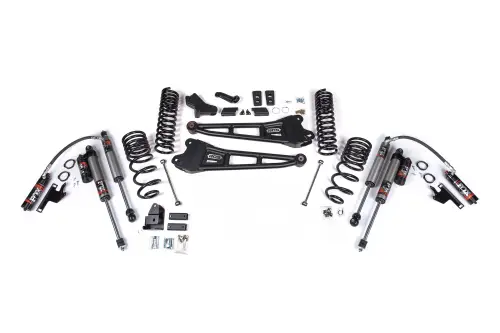 BDS Suspension - BDS2143FPE | BDS Suspension 4 Inch Lift Kit With Radius Arms For Ram 2500 4WD Diesel | Fox 2.5 Performance Elite Shocks
