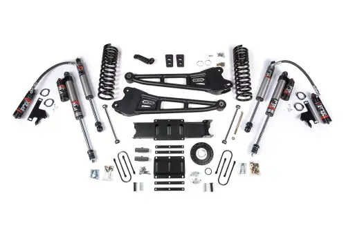 BDS Suspension - BDS2139FPE | BDS Suspension 6 Inch Lift Kit With Radius Arms For Ram 3500 4WD Diesel | 4 Inch Block Kit | 8 Bolt Index Ring | Fox 2.5 Performance Elite Shocks