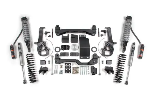 BDS Suspension - BDS1751PSS | BDS Suspension 6 Inch Lift Kit With Fox 2.5 Performance Elite Coilover For Ram 1500 4WD | 3 Inch Coil Springs | Fox 2.0 Performance Series Shocks