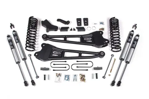 BDS Suspension - BDS1795FS | BDS Suspension 4 Inch Lift Kit With Radius Arm For Ram 3500 4WD | Gas | Fox 2.0 Performance Series Shocks