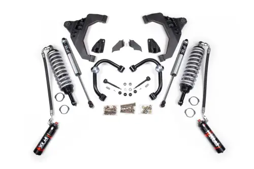 BDS Suspension - BDS1825PSS | BDS Suspension 3 Inch Lift Kit With Fox Coilover Conversion For Chevrolet Silverado / GMC Sierra 2500HD / 3500HD 4WD Diesel | Stock Rear Lift | Fox 2.0 Performance Series Shocks