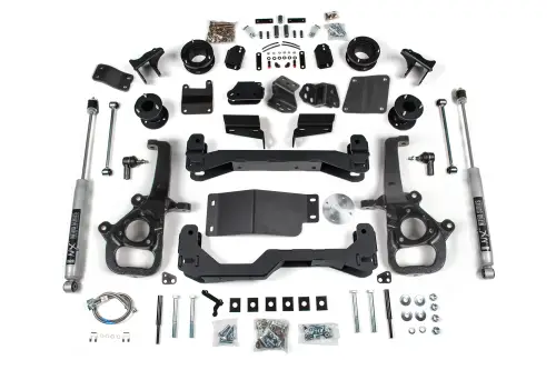 BDS Suspension - BDS2122H | BDS Suspension 4 Inch Lift Kit For Ram 1500 With Air Ride 4WD | Standard OE Knuckle Type | NX2 Nitro Series Shocks