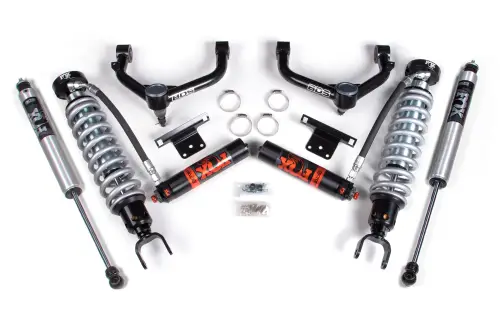 BDS Suspension - BDS2124FDSC | BDS Suspension 2 Inch Leveling Kit For Ram 1500 4WD Diesel | Fox 2.5 Coilover