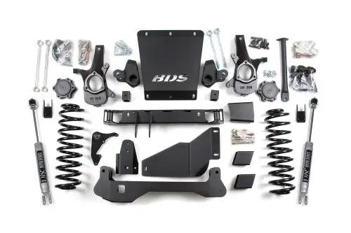 BDS Suspension - BDS1816H | BDS Suspension 6 Inch Lift Kit For Chevrolet / GMC Avalanche, Suburban, Tahoe, Or Yukon 1500 4WD | Auto Ride Equipped