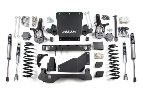 BDS Suspension - BDS183FS | BDS Suspension 6 Inch Lift Kit For Chevrolet / GMC Avalanche, Suburban, Tahoe, Or Yukon 1500 4WD | Fox 2.0 Performance Series Shocks
