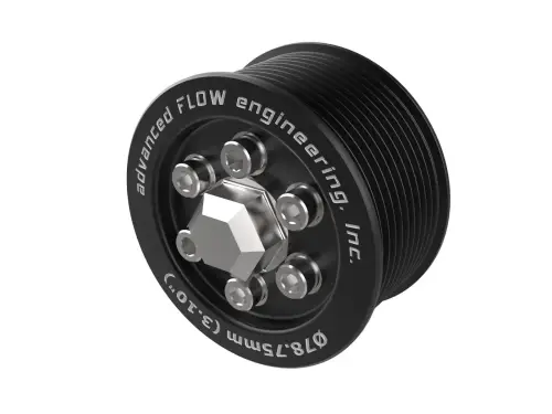 Afe - Advance Flow Engineering - 79-10006 | aFe Power Supercharger Power Pulley Kit With Hub, 3.10 Inch For Dodge Charger/Challenger Hellcat V8-6.2L (sc)