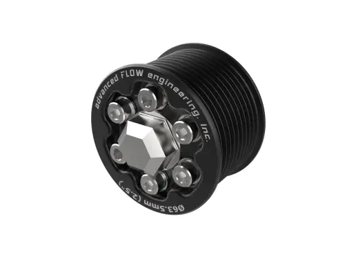 Afe - Advance Flow Engineering - 79-10009 | aFe Power Supercharger Power Pulley Kit With Hub, 2.50 Inch For Dodge Charger/Challenger Hellcat V8-6.2L (sc)