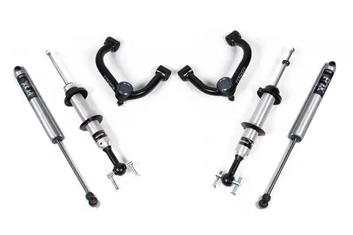 BDS Suspension - BDS1913FSR | BDS Suspension 2 Inch Leveling Kit With Fox 2.0 Snap Ring Strut For Ford F-150 | For Trucks With A UCA Headlight Sensor