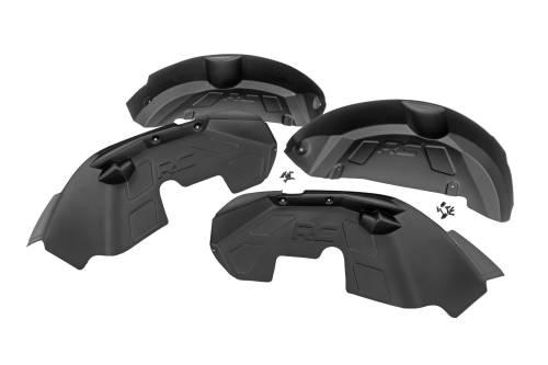 Rough Country - 4199A | Rough Country Wheel Well Liners For Jeep Wrangler Unlimited 2WD/4WD | Front & Rear